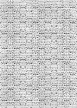 Patterned Off-White Abstract Machine Washable Rug, wshpat1709