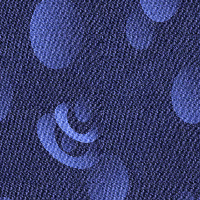 Patterned Blue Rug, pat171blu