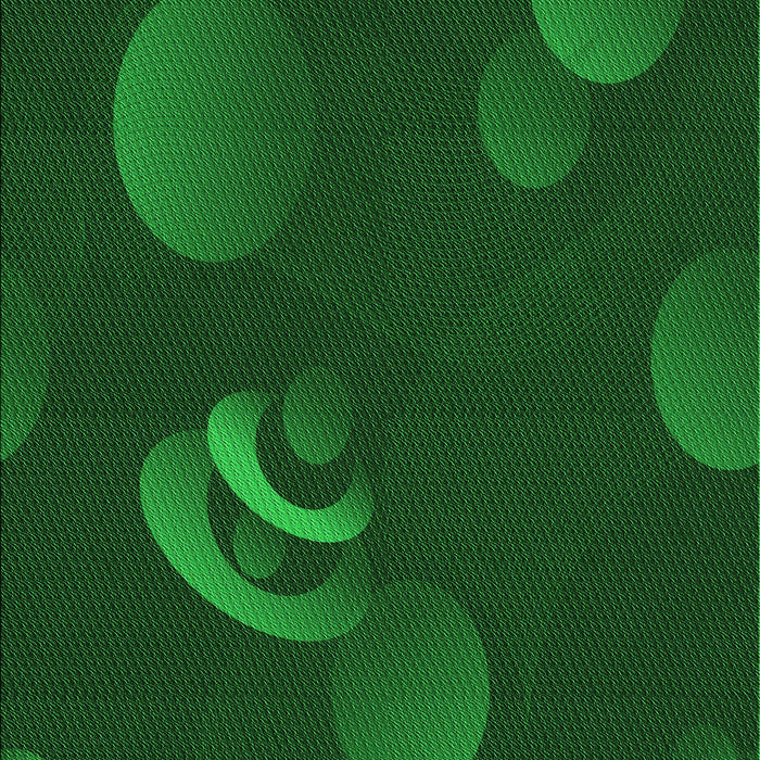 Patterned Green Rug, pat171grn