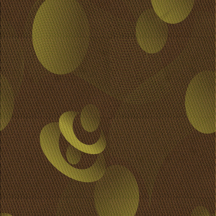 Patterned Dark Bronze Brown Rug, pat171org