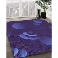 Patterned Amethyst Purple Rug, pat171pur