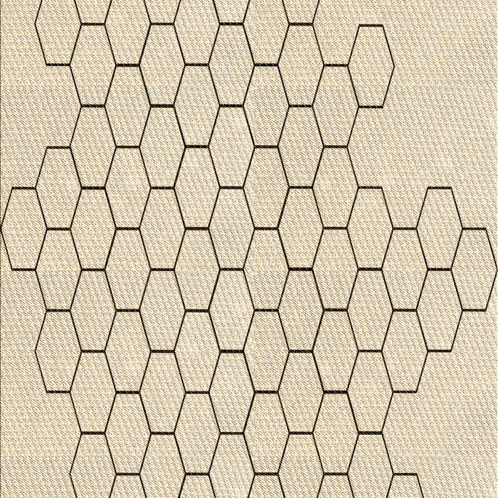 Machine Washable Transitional Moccasin Beige Rug, wshpat1710brn