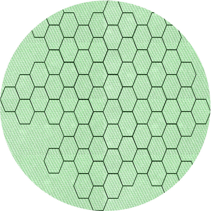 Square Machine Washable Transitional Mint Green Rug in a Living Room, wshpat1710grn