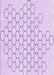 Machine Washable Transitional Bright Lilac Purple Rug, wshpat1710pur