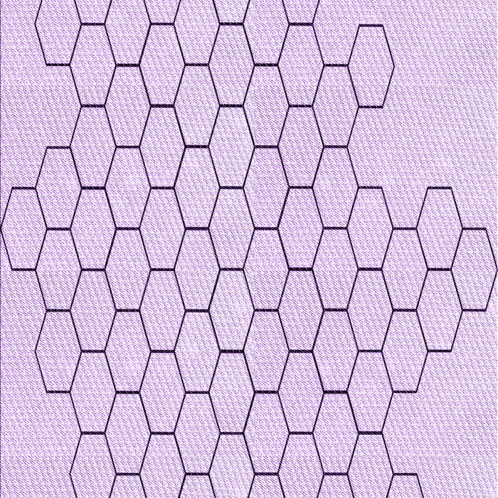 Machine Washable Transitional Bright Lilac Purple Rug, wshpat1710pur
