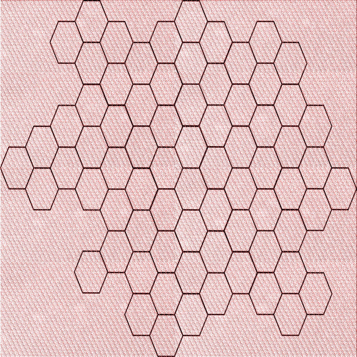 Round Machine Washable Transitional Light Coral Pink Rug, wshpat1710rd