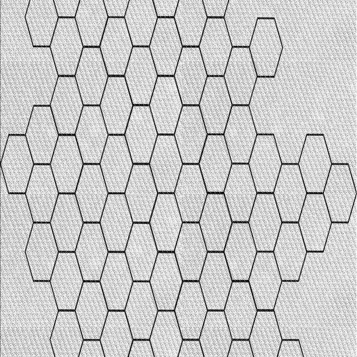 Patterned Gunmetal Gray Abstract Machine Washable Rug, wshpat1710