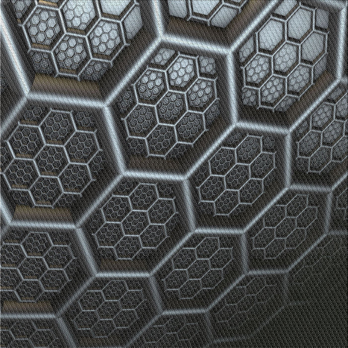 Sideview of Patterned Silver Gray Abstract Machine Washable Rug, wshpat1711