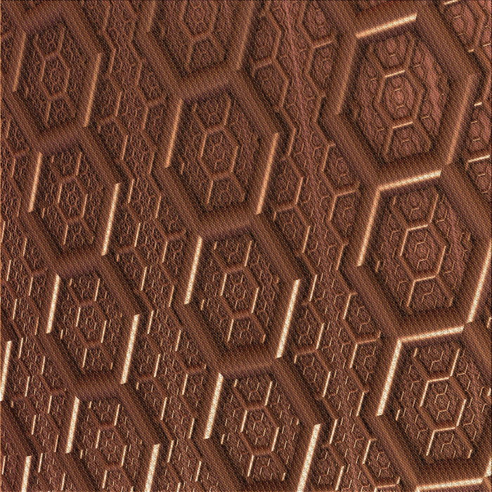 Round Patterned Red Rug, pat1712org