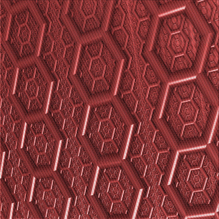 Round Patterned Cranberry Red Rug, pat1712rd