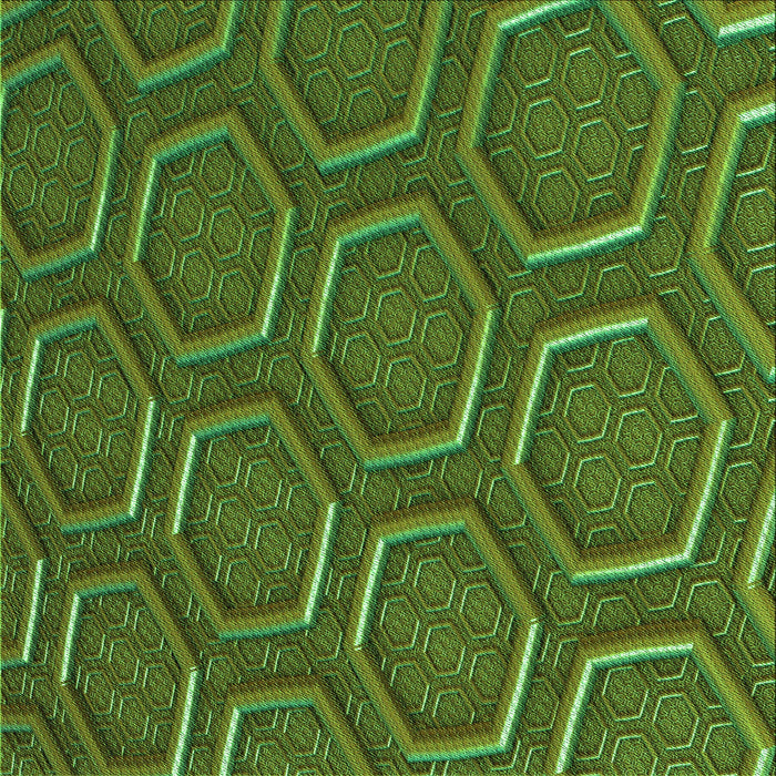 Round Machine Washable Transitional Army Green Rug, wshpat1713grn