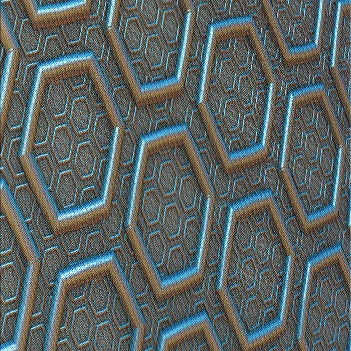 Machine Washable Transitional Taupe Brown Rug, wshpat1713lblu