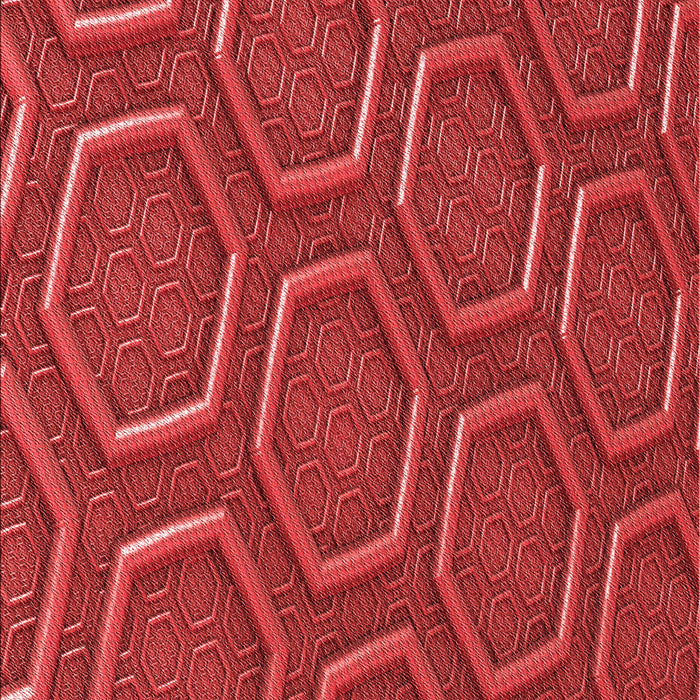 Machine Washable Transitional Red Rug, wshpat1713rd