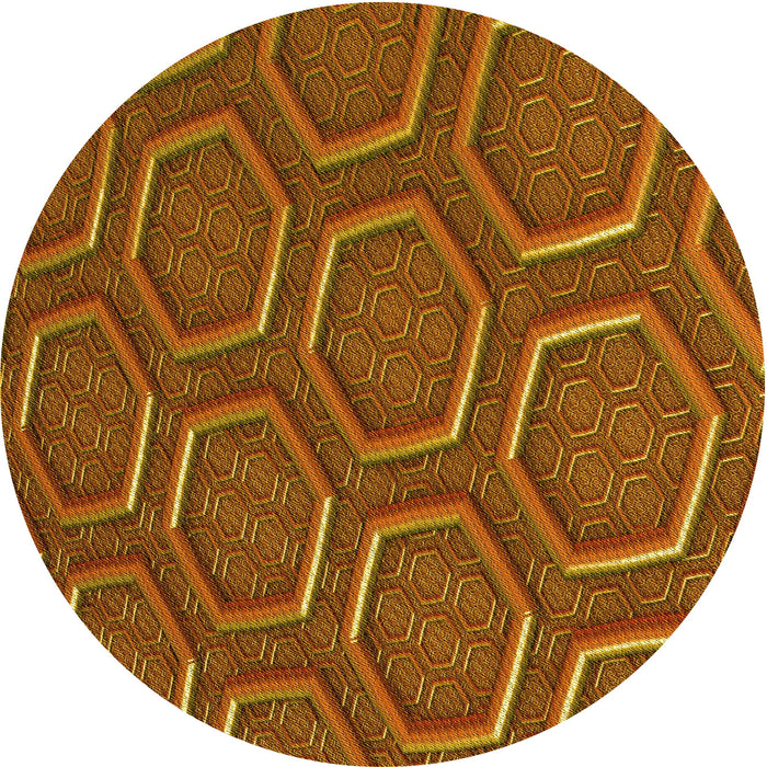 Square Machine Washable Transitional Tomato Red Rug in a Living Room, wshpat1713yw