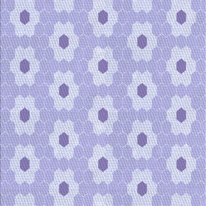Machine Washable Transitional Purple Mimosa Purple Rug, wshpat1714blu
