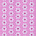 Round Patterned Blossom Pink Rug, pat1714pur