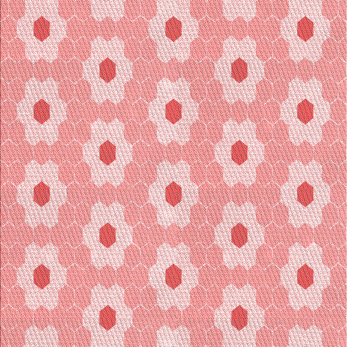 Patterned Red Rug, pat1714rd