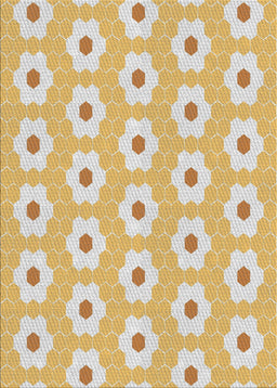 Machine Washable Transitional Khaki Gold Rug, wshpat1714