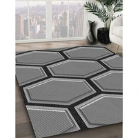 Patterned Gray Rug, pat1715gry