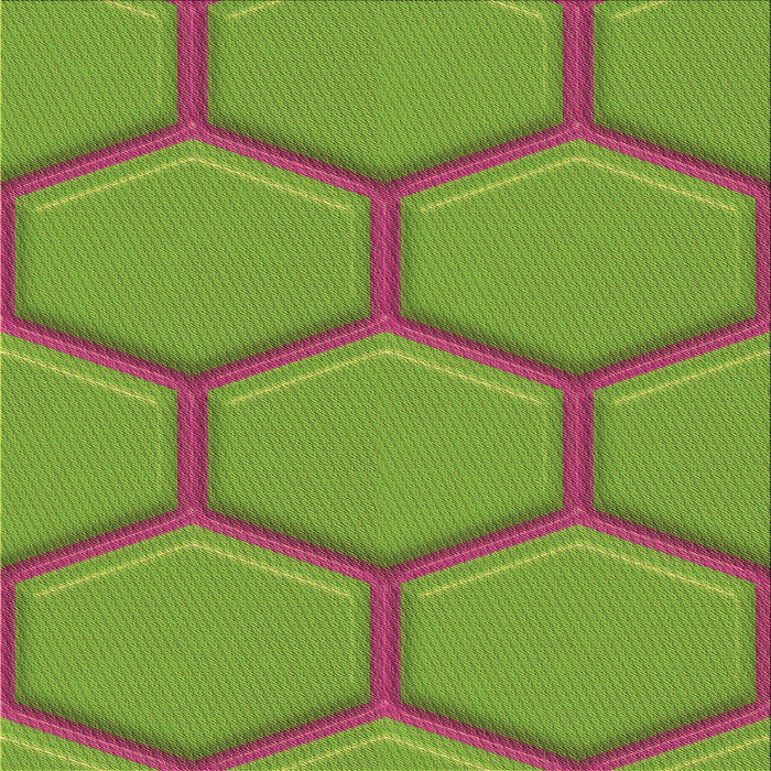 Round Machine Washable Transitional Green Rug, wshpat1717brn