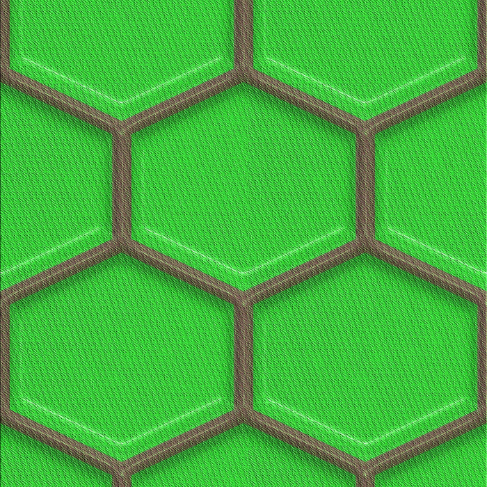 Patterned Dark Lime Green Rug, pat1717grn