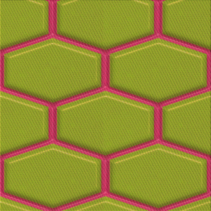 Round Patterned Pistachio Green Rug, pat1717org