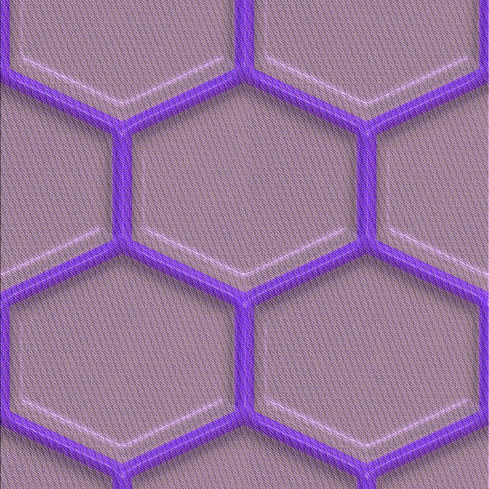 Machine Washable Transitional Orchid Purple Rug, wshpat1717pur