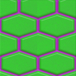 Square Patterned Forest Green Modern Rug, pat1717