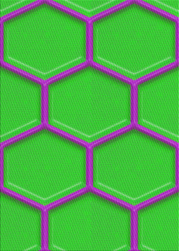 Patterned Forest Green Modern Rug, pat1717