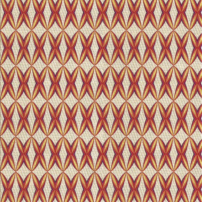 Machine Washable Transitional Red Rug, wshpat1718brn