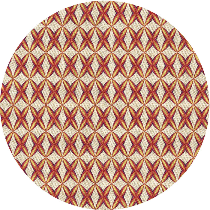 Square Machine Washable Transitional Red Rug in a Living Room, wshpat1718brn