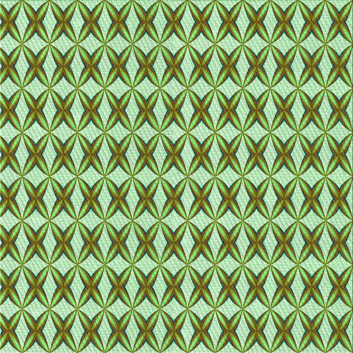 Round Machine Washable Transitional Fern Green Rug, wshpat1718grn