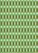 Patterned Fern Green Rug, pat1718grn