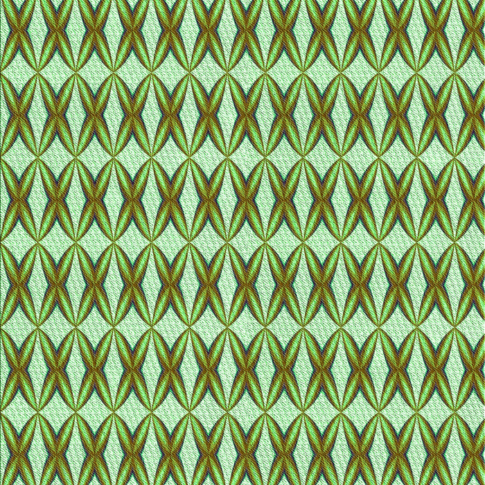 Patterned Fern Green Rug, pat1718grn