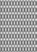 Machine Washable Transitional Smokey Gray Rug, wshpat1718gry