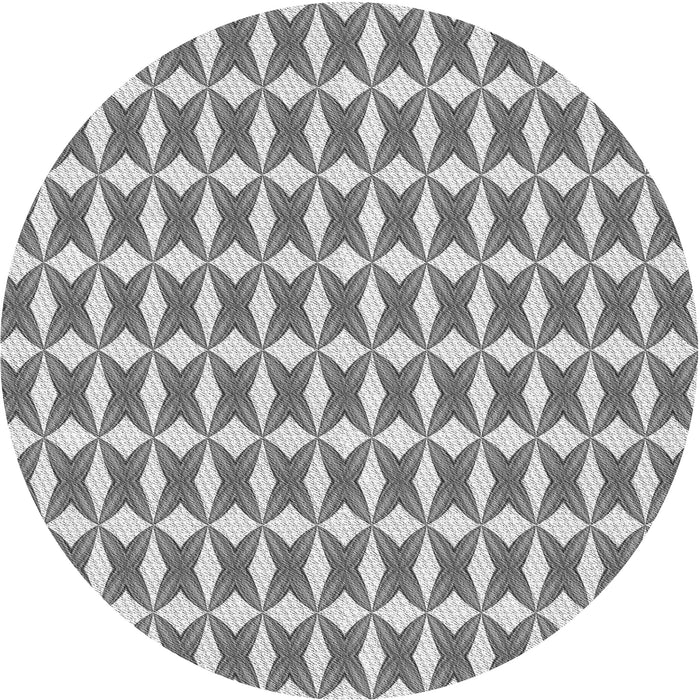 Square Machine Washable Transitional Smokey Gray Rug in a Living Room, wshpat1718gry