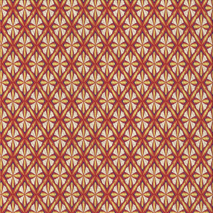 Round Machine Washable Transitional Yellow Orange Rug, wshpat1719brn