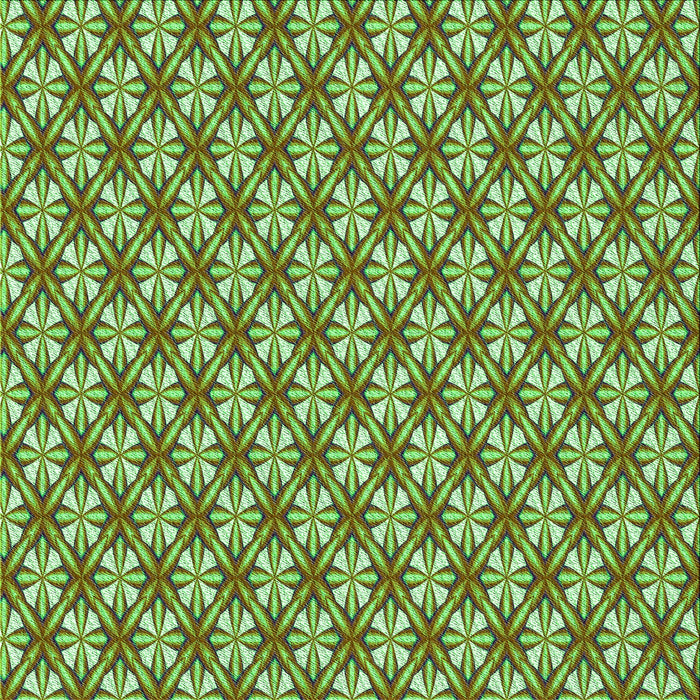 Round Patterned Oak Brown Rug, pat1719grn