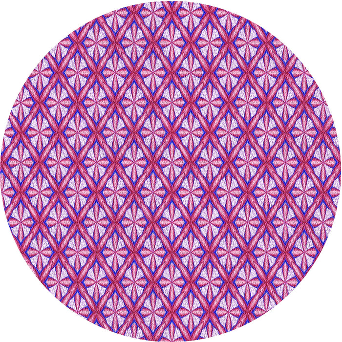 Square Patterned Violet Purple Rug, pat1719pur