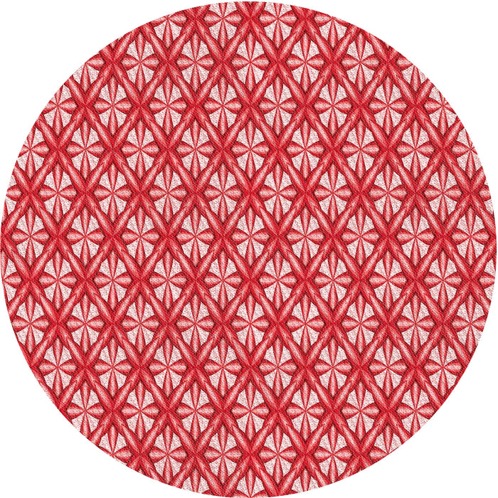 Square Machine Washable Transitional Light Coral Pink Rug in a Living Room, wshpat1719rd