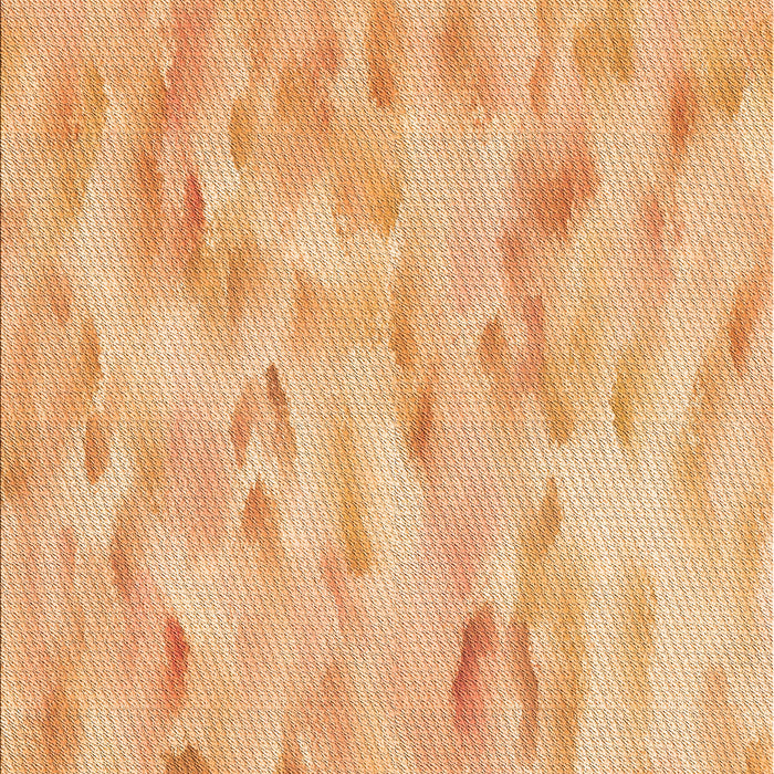 Patterned Orange Rug, pat172org