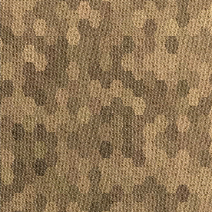 Machine Washable Transitional Saddle Brown Rug, wshpat1720brn