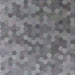 Square Patterned Dark Gray Novelty Rug, pat1720