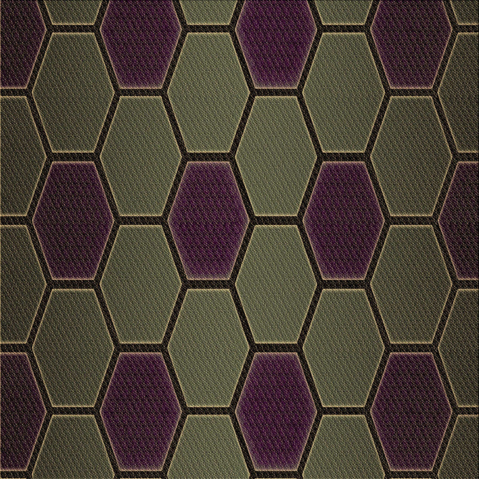 Round Patterned Midnight Gray Rug, pat1721brn