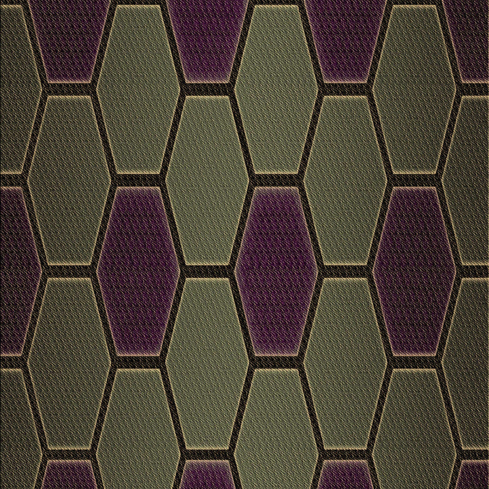 Patterned Midnight Gray Rug, pat1721brn