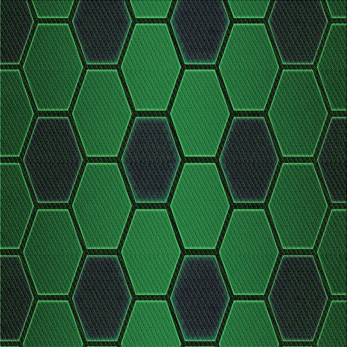 Round Patterned Dark Forest Green Rug, pat1721grn