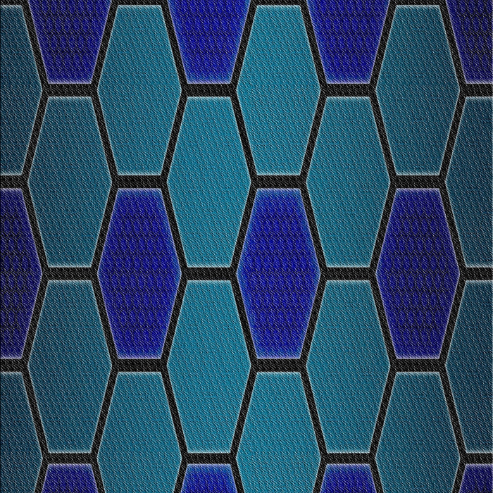 Machine Washable Transitional Blue Ivy Blue Rug, wshpat1721