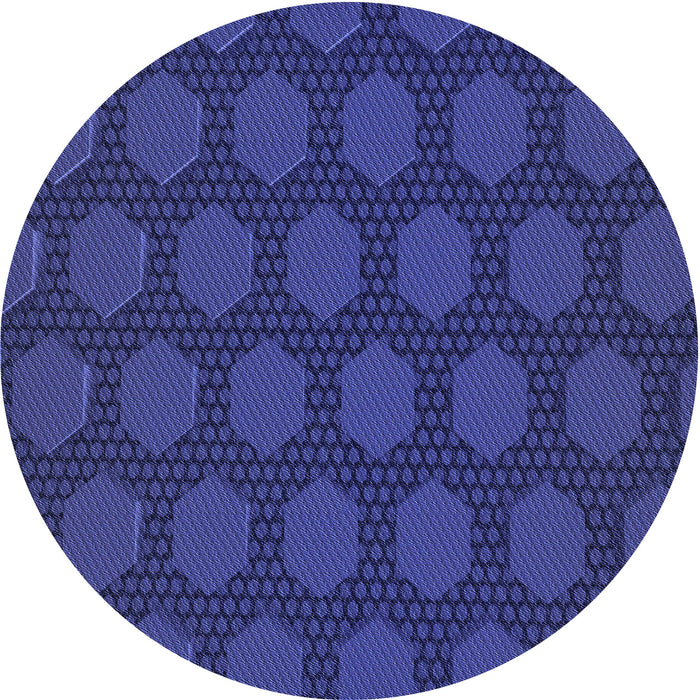 Square Machine Washable Transitional Denim Dark Blue Rug in a Living Room, wshpat1722blu