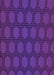 Machine Washable Transitional Bright Purple Rug, wshpat1722pur