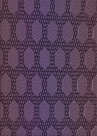 Patterned French Lilac Purple Abstract Machine Washable Rug, wshpat1722